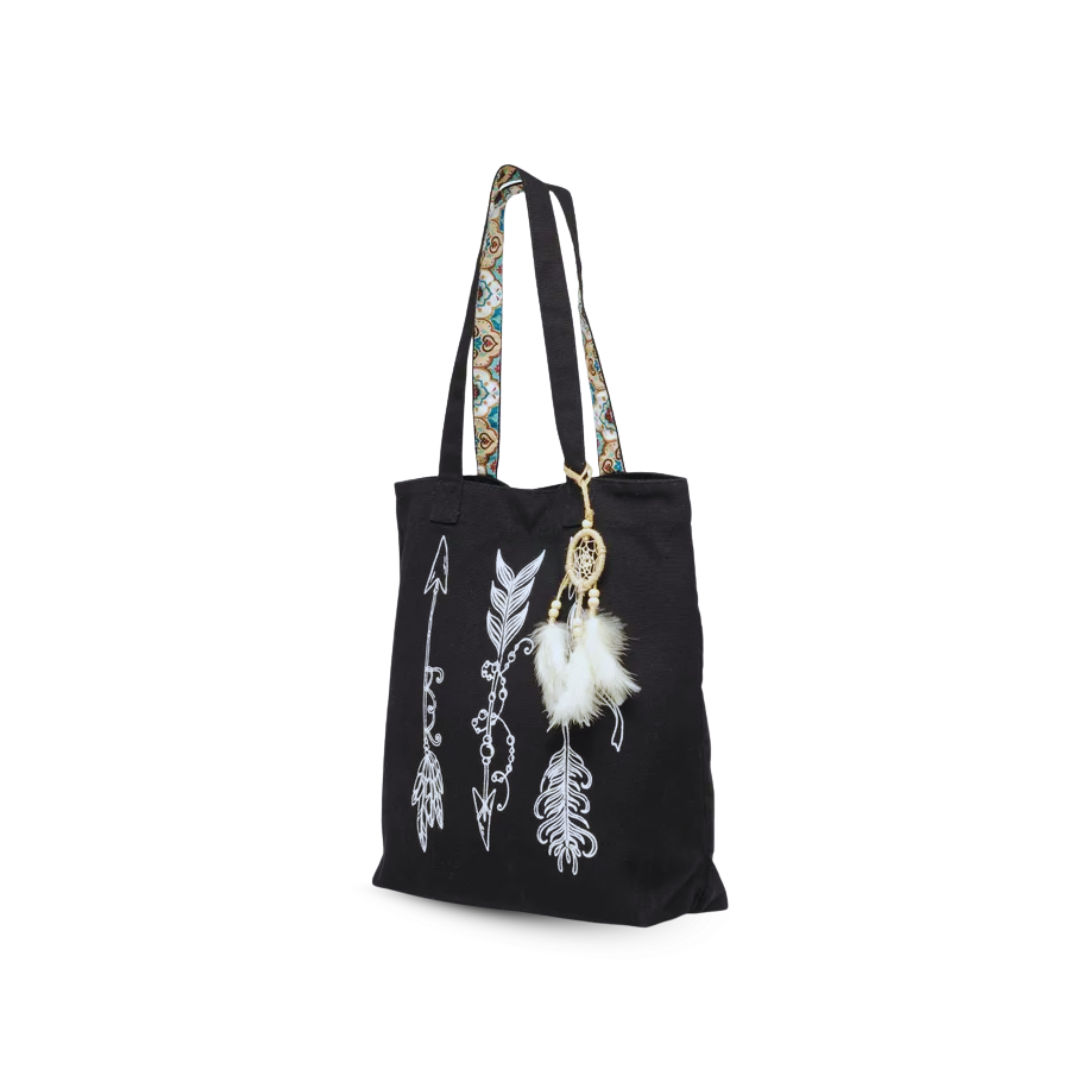 Stylish Black Women Tote Bag for Everyday Use